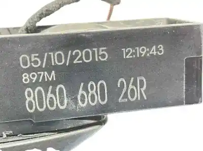 Автозапчастина б/у завнішня ручка задня права для renault espace v (jr_) 1.6 dci 160 посилання на oem iam 806068026r 806064489r 806060334r