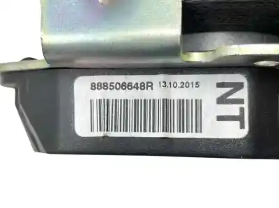 Автозапчастина б/у центральний задній ремін безпеки для renault espace v (jr_) 1.6 dci 160 посилання на oem iam 888506648r  626121500c