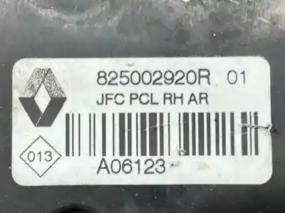 Автозапчастина б/у замок заднього правого дверя для renault espace v (jr_) 1.6 dci 160 посилання на oem iam 825002920r  825021381r