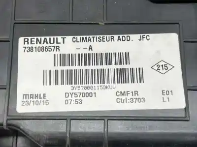 Автозапчастина б/у повне нормальне опалення для renault espace v (jr_) 1.6 dci 160 посилання на oem iam 738108657r  