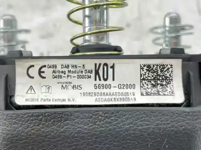 İkinci el araba yedek parçası hava yastigi kiti için hyundai ioniq 1.6 hibrido oem iam referansları 84855g2100t9y  84855-g2100t9y