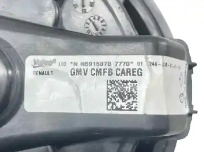 Peça sobressalente para automóvel em segunda mão motor de sofagem por dacia duster ii motor 1.5 ltr. - 85 kw blue dci diesel fap cat referências oem iam 272102762r  n591587b