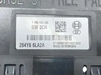 Peça sobressalente para automóvel em segunda mão módulo eletrônico por dacia duster ii motor 1.5 ltr. - 85 kw blue dci diesel fap cat referências oem iam 284y66la2a  f005v03265