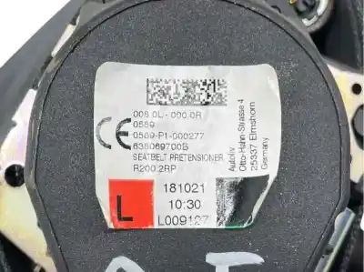 Second-hand car spare part airbag kit for dacia duster ii motor 1.5 ltr. - 85 kw blue dci diesel fap cat oem iam references 681005628r 985100209r 985708259r