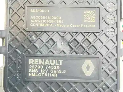 Second-hand car spare part particle filter for dacia duster ii motor 1.5 ltr. - 85 kw blue dci diesel fap cat oem iam references 208021125r  