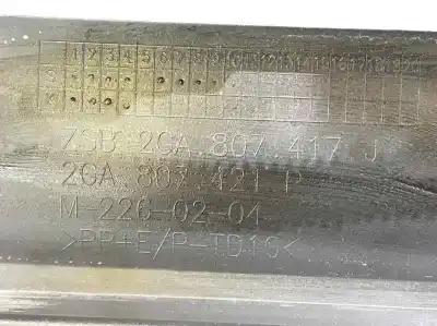 Автозапчастина б/у задній бампер для volkswagen t-roc (a11, d11) 2.0 tdi посилання на oem iam 2ga807417j  