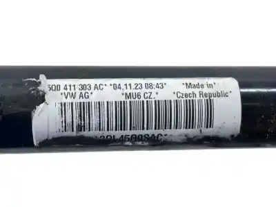 Автозапчастина б/у передній стабілізатор для volkswagen t-roc (a11, d11) 2.0 tdi посилання на oem iam 5q0411303ac  