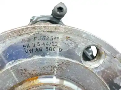 Second-hand car spare part front left knuckle for volkswagen t-roc (a11, d11) 2.0 tdi oem iam references 5q0407253a  5q0407253c