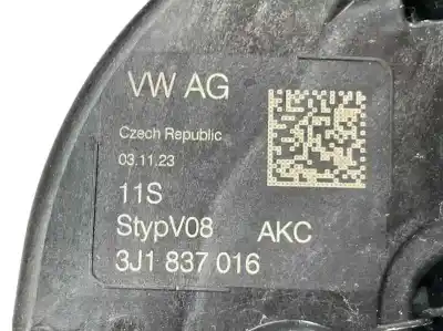 Автозапчасти б/у замок передней правой двери за volkswagen t-roc (a11, d11) 2.0 tdi ссылки oem iam 3j1837016  