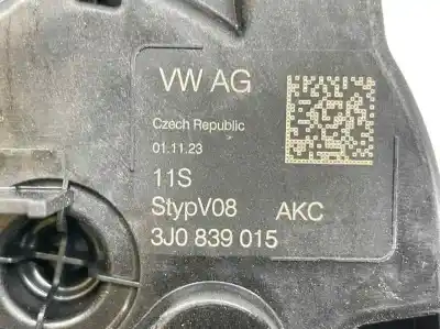 Автозапчастина б/у замок дверей заднього лівого для volkswagen t-roc (a11, d11) 2.0 tdi посилання на oem iam 3j0839015  