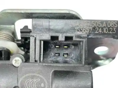 Second-hand car spare part trunk lock for volkswagen t-roc (a11, d11) 2.0 tdi oem iam references 2ga827505a  