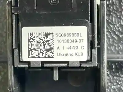 Автозапчасти б/у выключатель переднего правого окна за volkswagen t-roc (a11, d11) 2.0 tdi ссылки oem iam 5g0959855l  