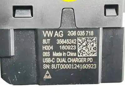 Автозапчастина б/у електронний модуль для volkswagen t-roc (a11, d11) 2.0 tdi посилання на oem iam 2g6035718  