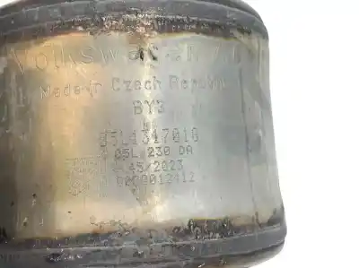 Pezzo di ricambio per auto di seconda mano catalizzatore per volkswagen t-roc (a11, d11) 2.0 tdi riferimenti oem iam 05l131701f  3q0254301jx