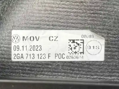 Автозапчасти б/у ручка рычага передачи за volkswagen t-roc (a11, d11) 2.0 tdi ссылки oem iam 2ga713123f  