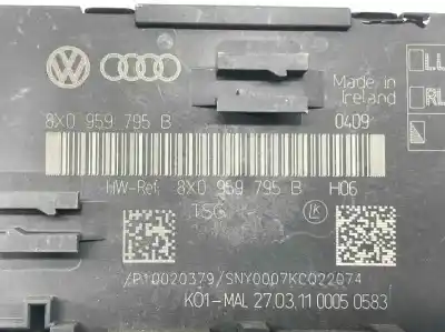 Second-hand car spare part electronic module for skoda suberb (3t4) 2.0 tdi dpf oem iam references 8x0959795b  8x0959795d