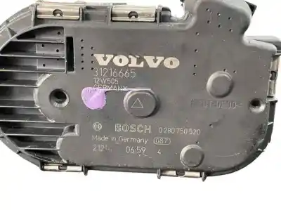 Second-hand car spare part throttle body for volvo v40 2.0 diesel cat oem iam references 31216665  0280750520