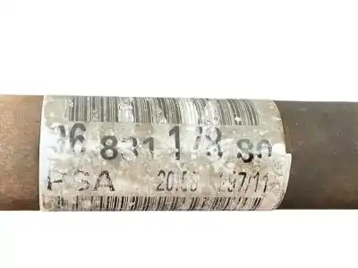 Second-hand car spare part front left transmission for citroen c4 grand picasso 2.0 hdi fap oem iam references 9683117880  