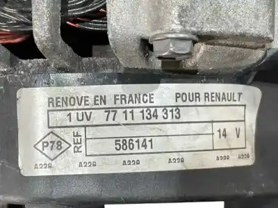 Автозапчастина б/у генератор для renault kangoo (f/kc0) 1.5 dci diesel посилання на oem iam 8200022774 sg12b038 
