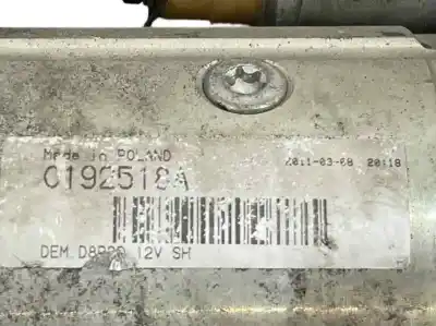 Second-hand car spare part starter motor for peugeot 307 break / sw (s1) 2.0 16v hdi fap cat (rhr / dw10bted4) oem iam references 9654561480  d8r28