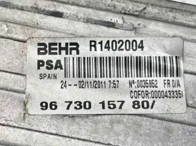 Pezzo di ricambio per auto di seconda mano intercooler per citroen c4 grand picasso 2.0 hdi fap riferimenti oem iam 9673015780  0384p3