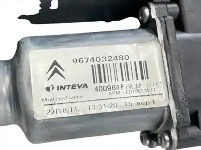 Автозапчасти б/у регулятор стекла переднего правого за citroen c4 grand picasso 2.0 hdi fap ссылки oem iam 9222ct 9222gz 9674032480