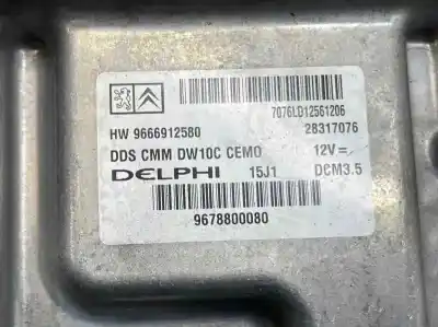 Автозапчасти б/у блок управления двигателем за citroen c4 grand picasso 2.0 hdi fap ссылки oem iam 9666912580  9678800080