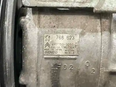 Second-hand car spare part air conditioning compressor for citroen c4 lim. 1.6 hdi fap oem iam references 9676862380  4471503250