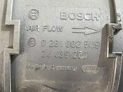 Pezzo di ricambio per auto di seconda mano misuratore di flusso per opel corsa c 1.3 cdti riferimenti oem iam 24439252  0281002549