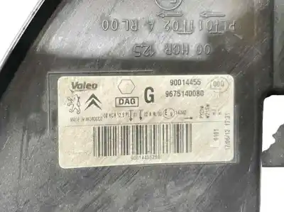 Автозапчастина б/у ліва фара для citroen c-elysee (dd_) 1.6 hdi 92 посилання на oem iam 9675140080  90014455