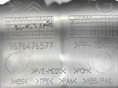 Second-hand car spare part left side air vent for citroen c-elysee (dd_) 1.6 hdi 92 oem iam references 9676476577  96764765zd