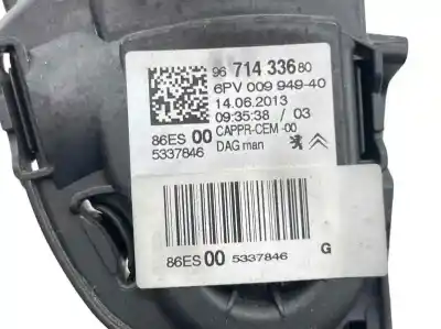 Автозапчастина б/у педальний потенціометр для citroen c-elysee (dd_) 1.6 hdi 92 посилання на oem iam 9671433680 1601cv 9835904480