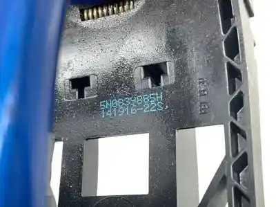 Автозапчастина б/у завнішня ручка задня ліва для skoda fabia iii (nj3) 1.4 tdi посилання на oem iam 5g0837205n  5n0837885h