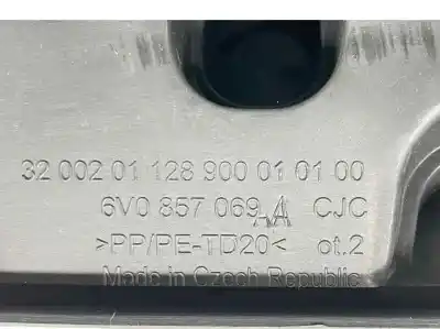 Автозапчастина б/у комплект подушки безпеки для skoda fabia iii (nj3) 1.4 tdi посилання на oem iam 6v1857009p 6c0959655k 6v0880201ae