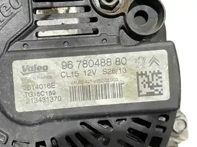 Автозапчастина б/у генератор для citroen c-elysee (dd_) 1.6 hdi 92 посилання на oem iam 9678048880 2614016e tg15s205