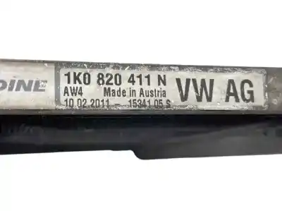 Автозапчастина б/у конденсат/радіатор кондиционера для volkswagen caddy ka/kb (2c) 1.6 tdi посилання на oem iam 1k0820411n  1k0820411ah