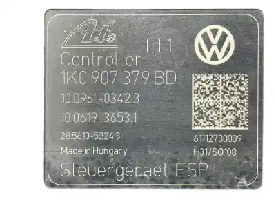 Автозапчастина б/у абс для volkswagen caddy ka/kb (2c) 1.6 tdi посилання на oem iam 1k0614517cn 1k0907375bd 1k0907375bh