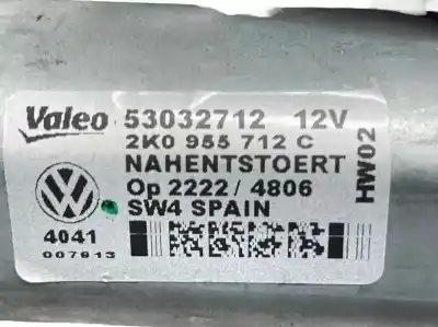İkinci el araba yedek parçası arka silecek motoru için volkswagen caddy ka/kb (2c) 1.6 tdi oem iam referansları 2k0955712c  53032712