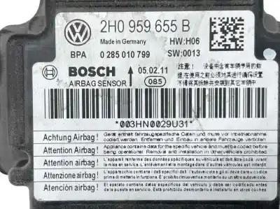 Автозапчастина б/у комплект подушки безпеки для volkswagen caddy ka/kb (2c) 1.6 tdi посилання на oem iam 2k5857003ar 2h0959655b 2k5880201b