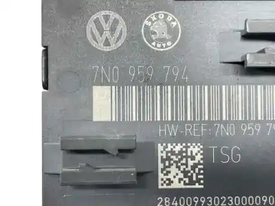 Second-hand car spare part electronic module for skoda suberb (3t4) 2.0 tdi dpf oem iam references 7n0959794  