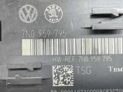 Second-hand car spare part electronic module for skoda suberb (3t4) 2.0 tdi dpf oem iam references 7n0959795  