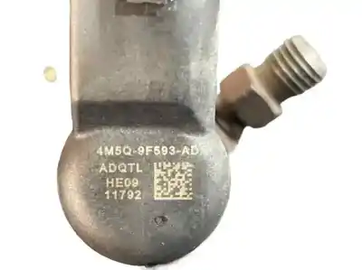 Peça sobressalente para automóvel em segunda mão injetor por ford focus lim. (cb4) 1.8 tdci turbodiesel cat referências oem iam 4m5q9f593ad  4m5q-9f593-ad