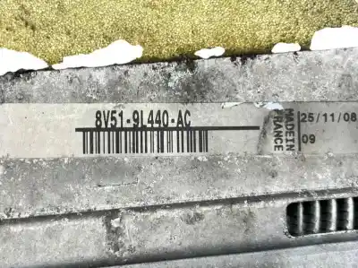 Peça sobressalente para automóvel em segunda mão intercooler por ford fiesta (cb1) 1.6 tdci cat referências oem iam 8v519l440ac 8v51-9l440-af 8v51-9l440-ac