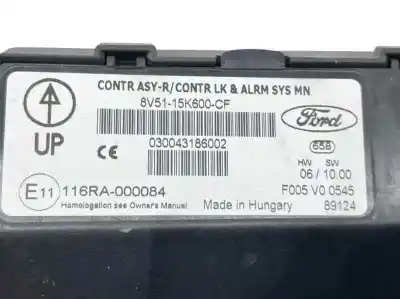 Second-hand car spare part electronic module for ford fiesta (cb1) 1.6 tdci cat oem iam references 8v5115k600cf  8v51-15k600-cf