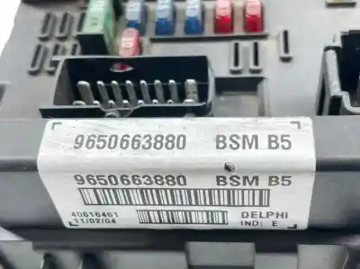 Автозапчасти б/у блок реле/предохранителей за peugeot 307 break / sw (s1) 2.0 hdi fap cat ссылки oem iam 9650663880  bsm b5 Автозапчасти б/у блок реле/предохранителей за peugeot 307 break / sw (s1) 2.0 hdi fap cat ссылки oem iam 9650663880  bsm b5
