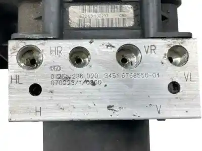 Peça sobressalente para automóvel em segunda mão abs por bmw serie 5 berlina (e60) 2.0 turbodiesel cat referências oem iam 34516768550 34516777797 0265236020