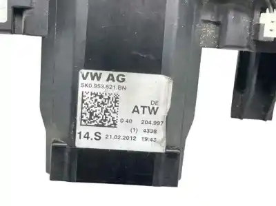 Second-hand car spare part multifunction switch for seat leon (1p1) 1.6 tdi oem iam references 5k0953502m  