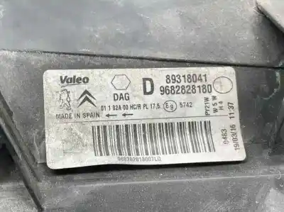 Автозапчастина б/у права фа для citroen berlingo multispace (b9) 1.6 hdi 75 16v посилання на oem iam 9682828180  89318041