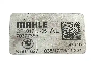 Peça sobressalente para automóvel em segunda mão radiador de óleo do motor por bmw serie 3 touring (e91) 2.0 318d [2.0 ltr. - 105 kw turbodiesel cat] referências oem iam 70377355  8507627