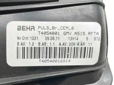 Peça sobressalente para automóvel em segunda mão motor de sofagem por citroen c3 picasso 1.6 hdi fap referências oem iam t4054001 6441cs 6441cr